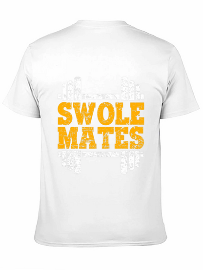 Swole Mates Graphic Tee - Gym Workout Shirt