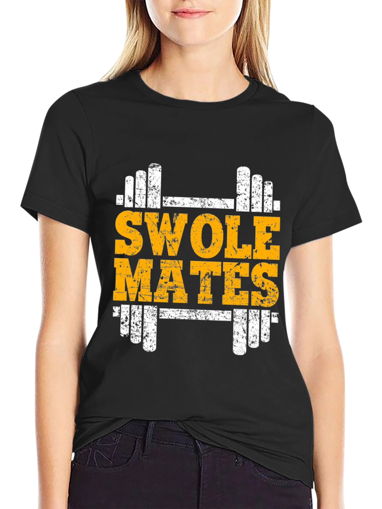 Swole Mates Graphic Tee - Gym Workout Shirt