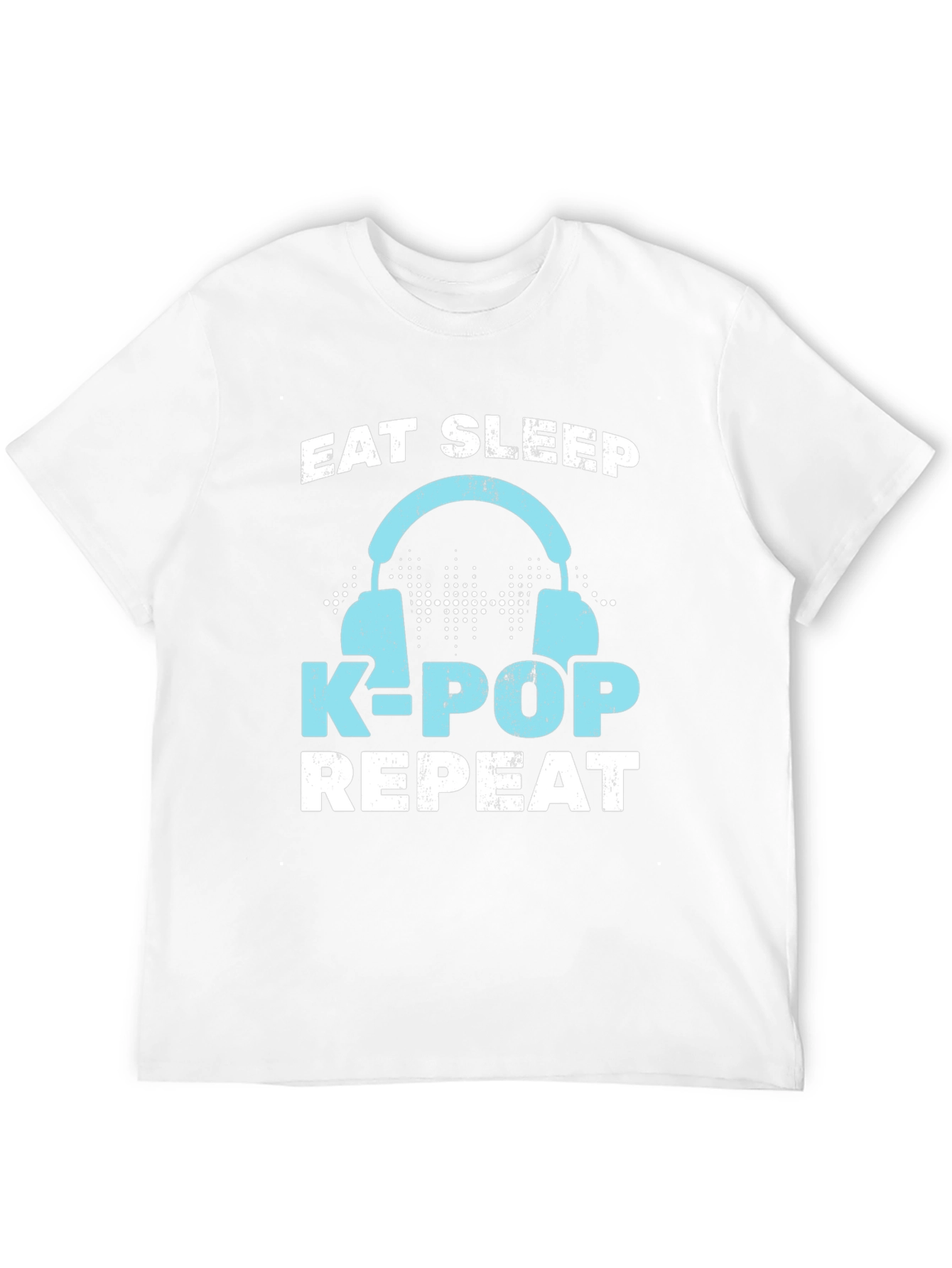 Eat Sleep K-Pop Repeat Graphic Tee