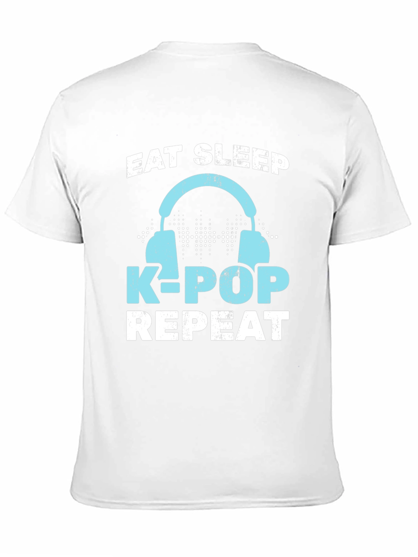 Eat Sleep K-Pop Repeat Graphic Tee