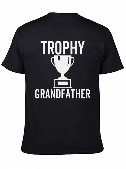 Trophy Grandfather Graphic T-Shirt - Black