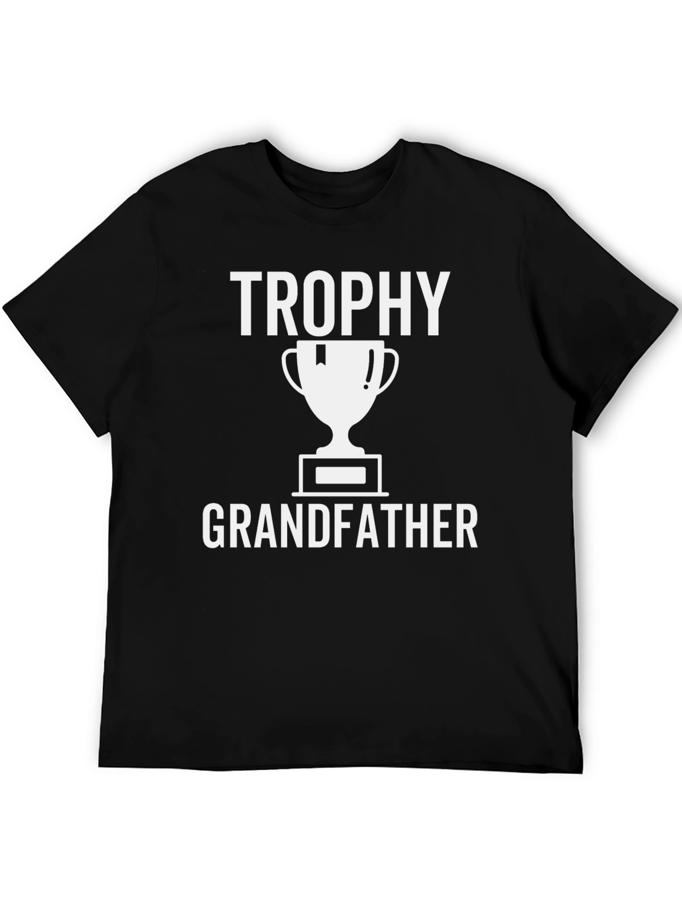 Trophy Grandfather Graphic T-Shirt - Black