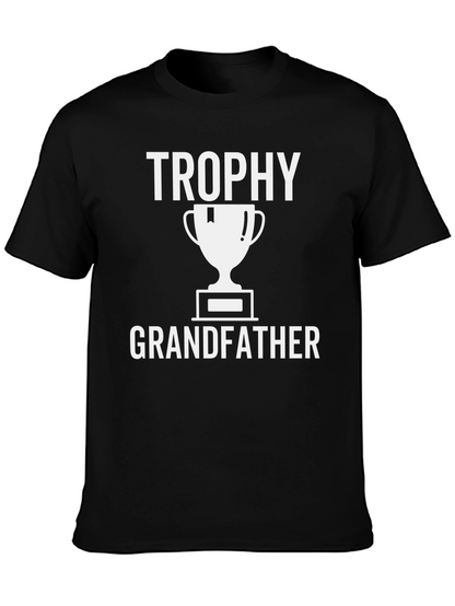 Trophy Grandfather Graphic T-Shirt - Black
