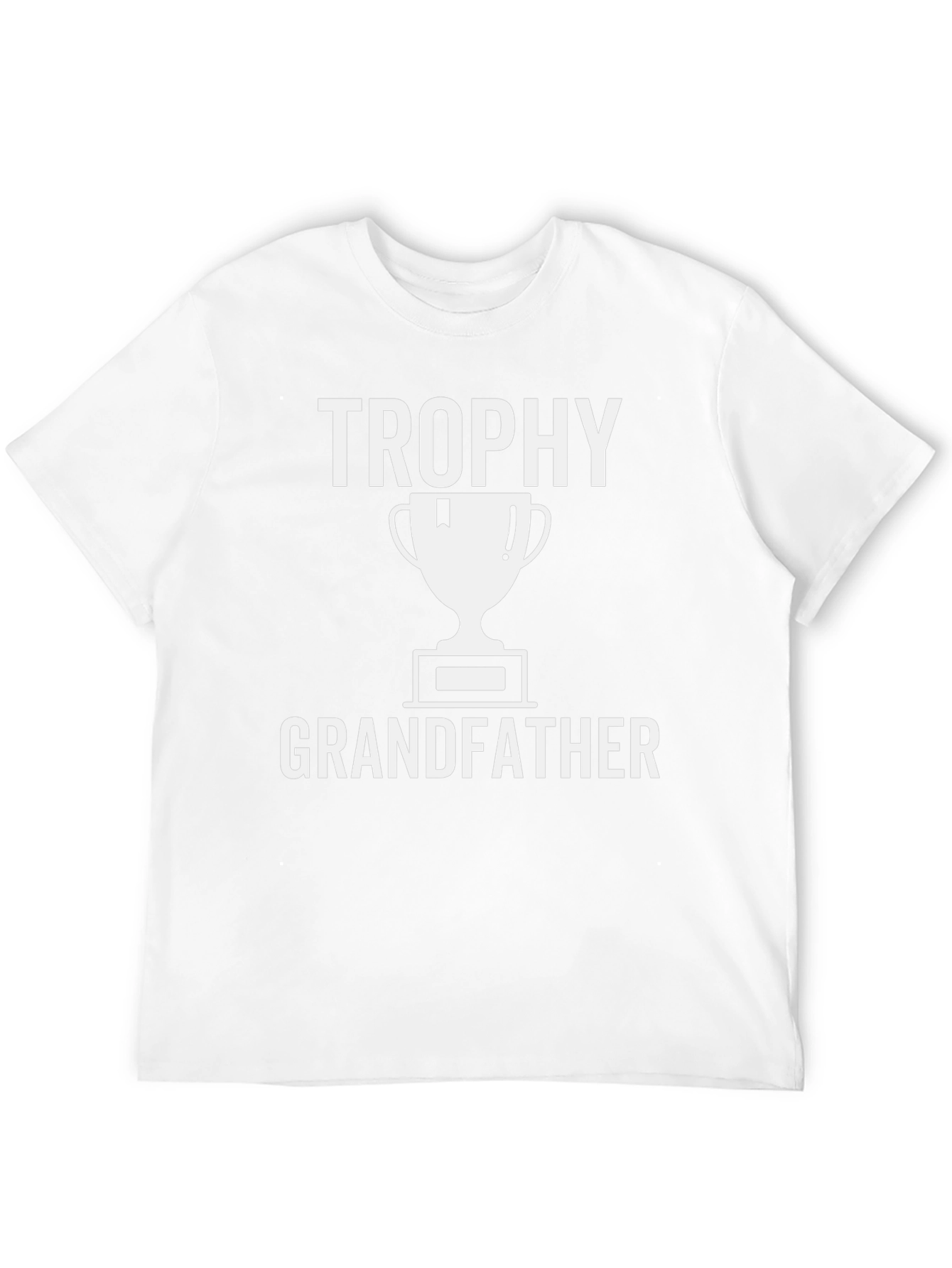 Trophy Grandfather Graphic T-Shirt - Black