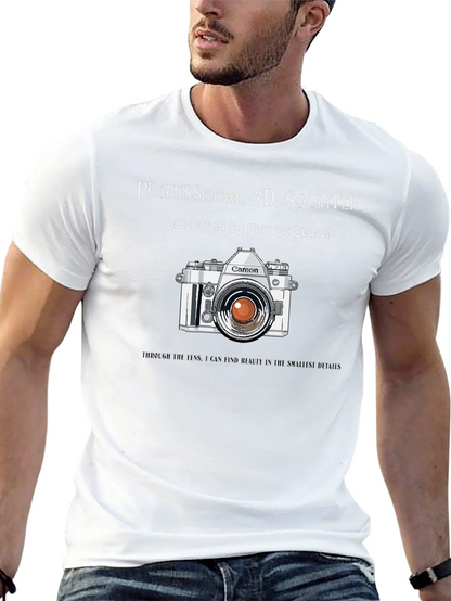 Professional 3D Squinter Camera T-Shirt