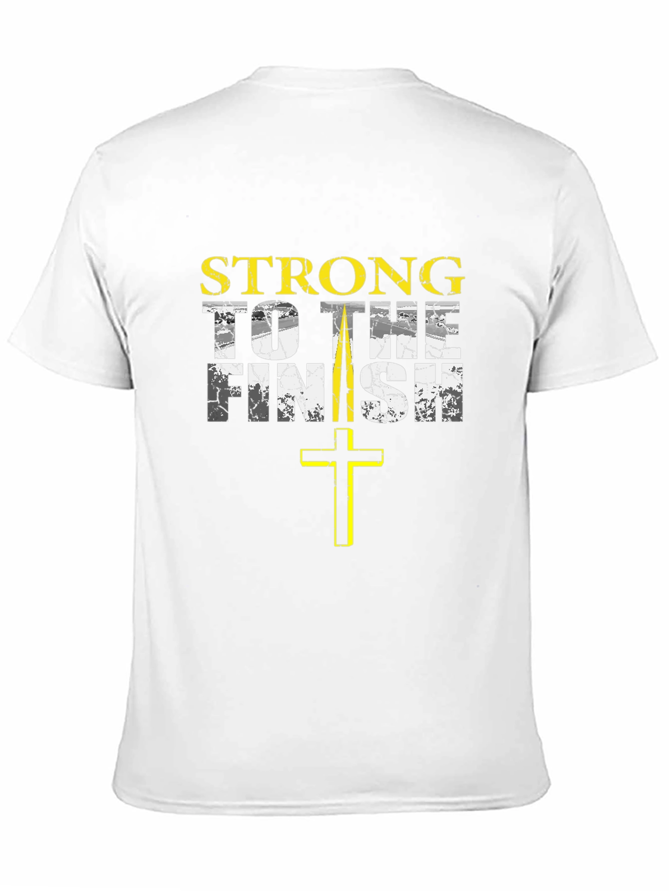 Strong to the Finish Christian T-Shirt
