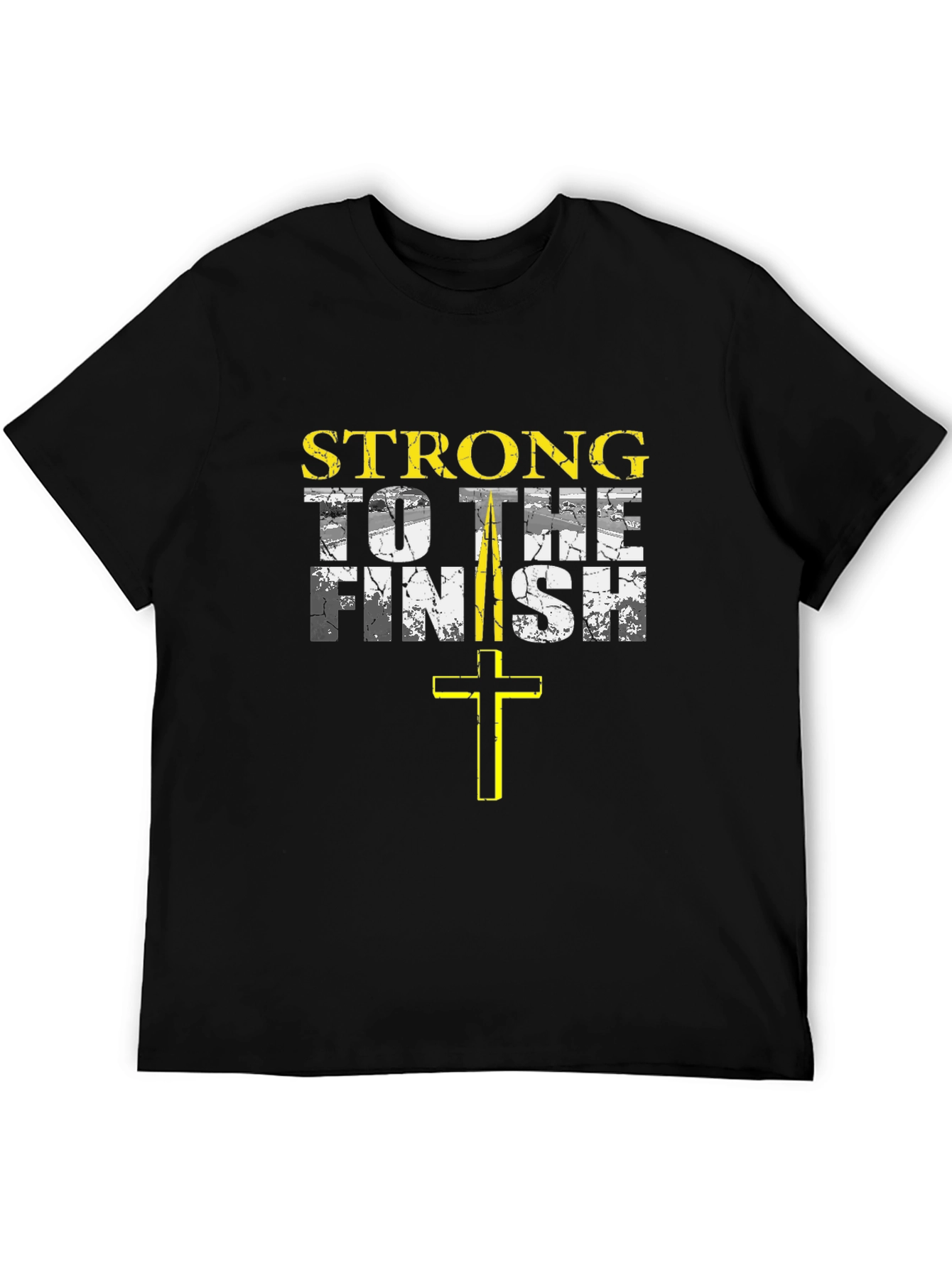 Strong to the Finish Christian T-Shirt