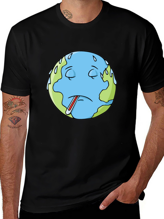 Earth Sick Day T-Shirt - Global Warming Awareness
