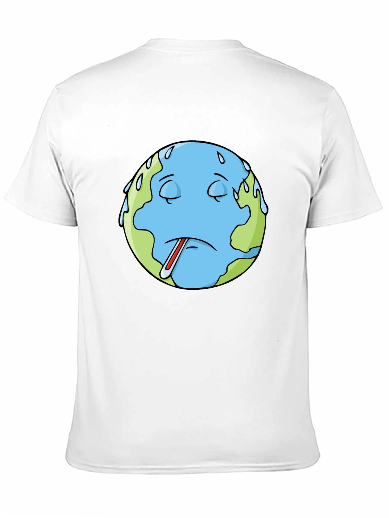 Earth Sick Day T-Shirt - Global Warming Awareness