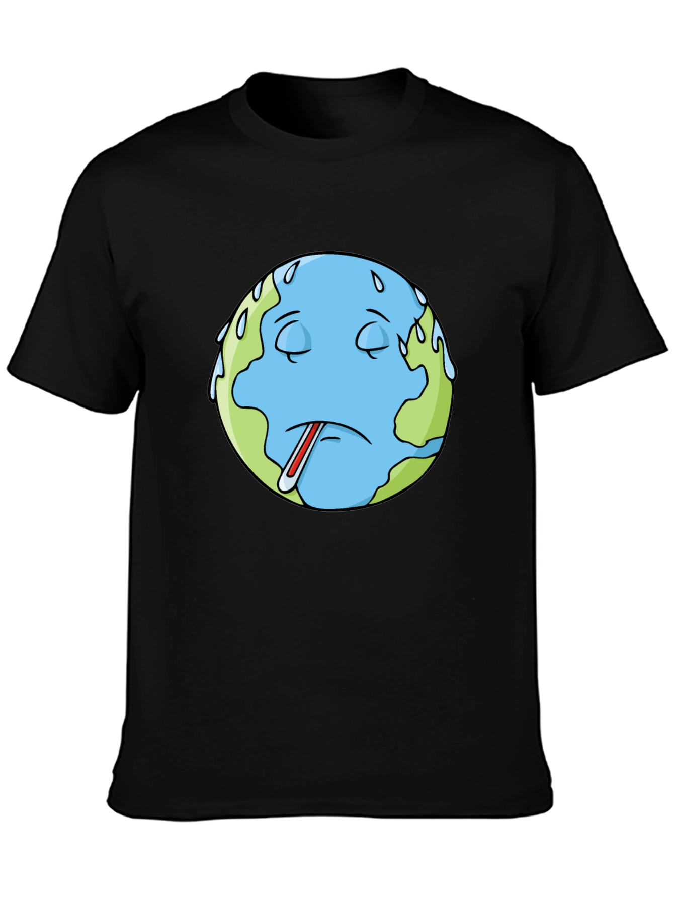 Earth Sick Day T-Shirt - Global Warming Awareness