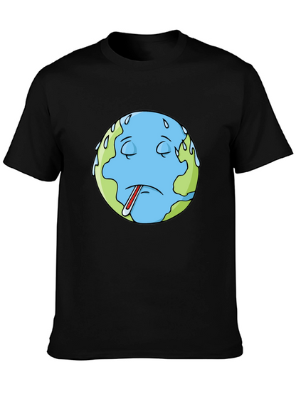 Earth Sick Day T-Shirt - Global Warming Awareness