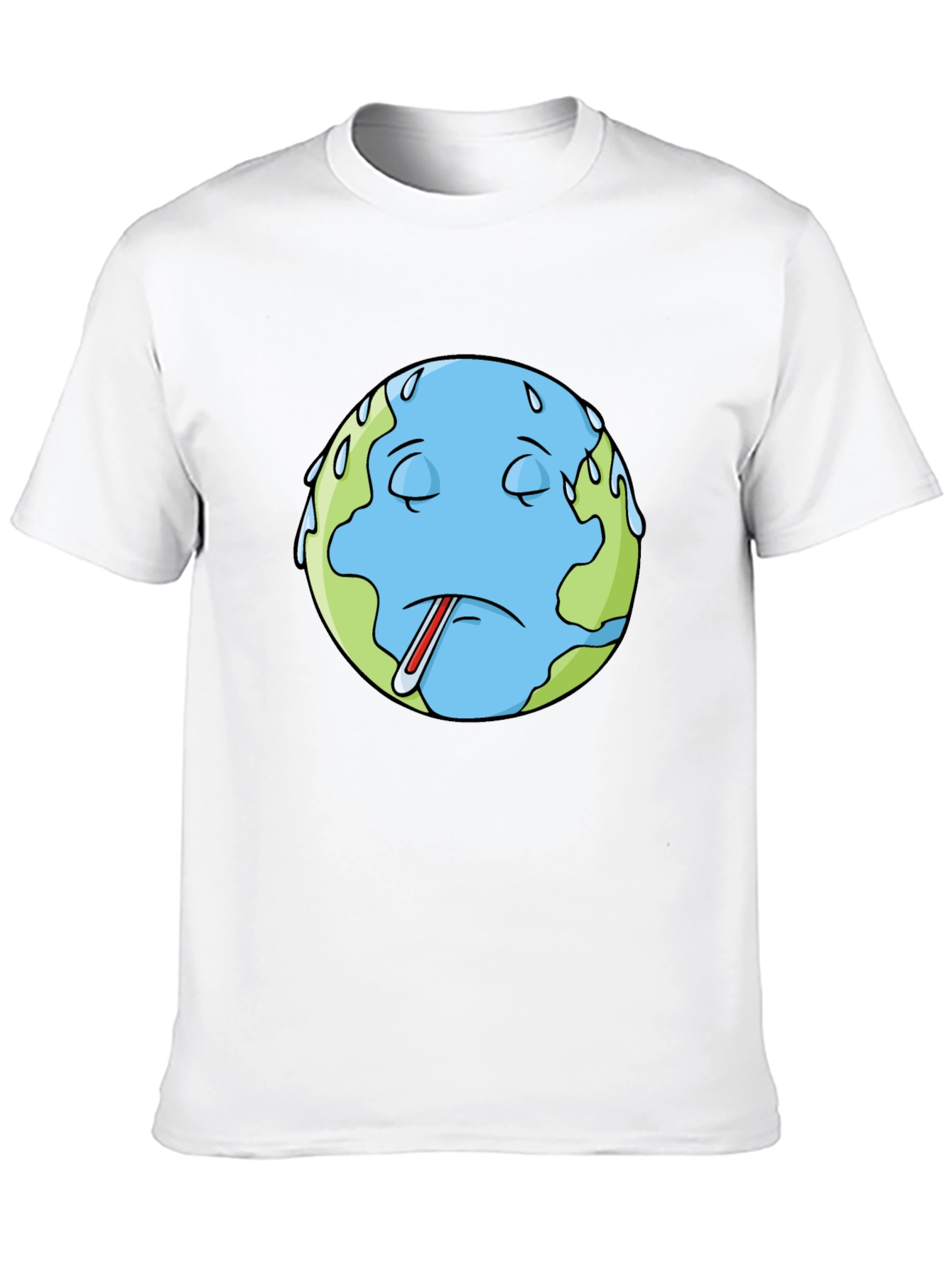 Earth Sick Day T-Shirt - Global Warming Awareness