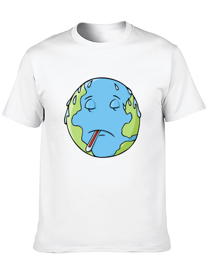 Earth Sick Day T-Shirt - Global Warming Awareness