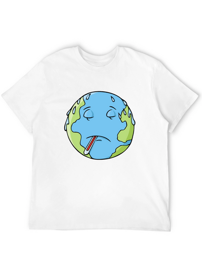 Earth Sick Day T-Shirt - Global Warming Awareness