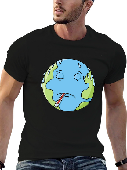 Earth Sick Day T-Shirt - Global Warming Awareness