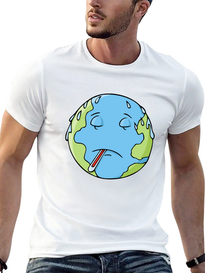 Earth Sick Day T-Shirt - Global Warming Awareness
