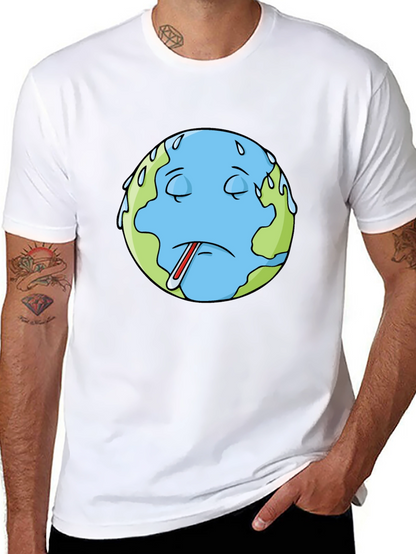 Earth Sick Day T-Shirt - Global Warming Awareness