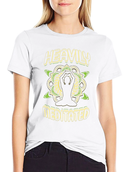 Heavily Meditated Graphic T-Shirt