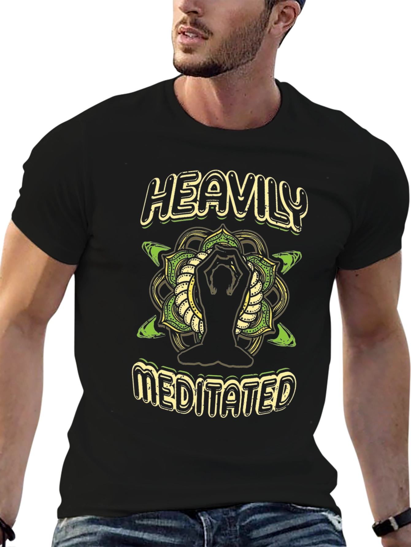 Heavily Meditated Graphic T-Shirt