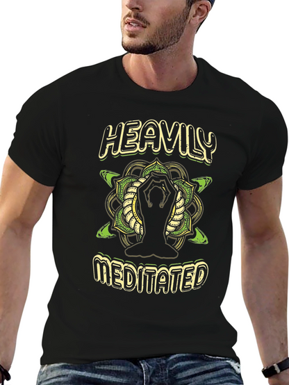 Heavily Meditated Graphic T-Shirt
