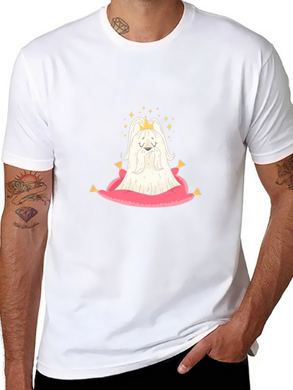 King Dog T-Shirt - Cute Cartoon Tee