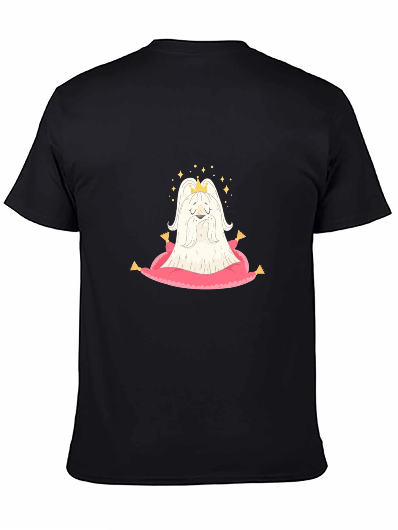 King Dog T-Shirt - Cute Cartoon Tee