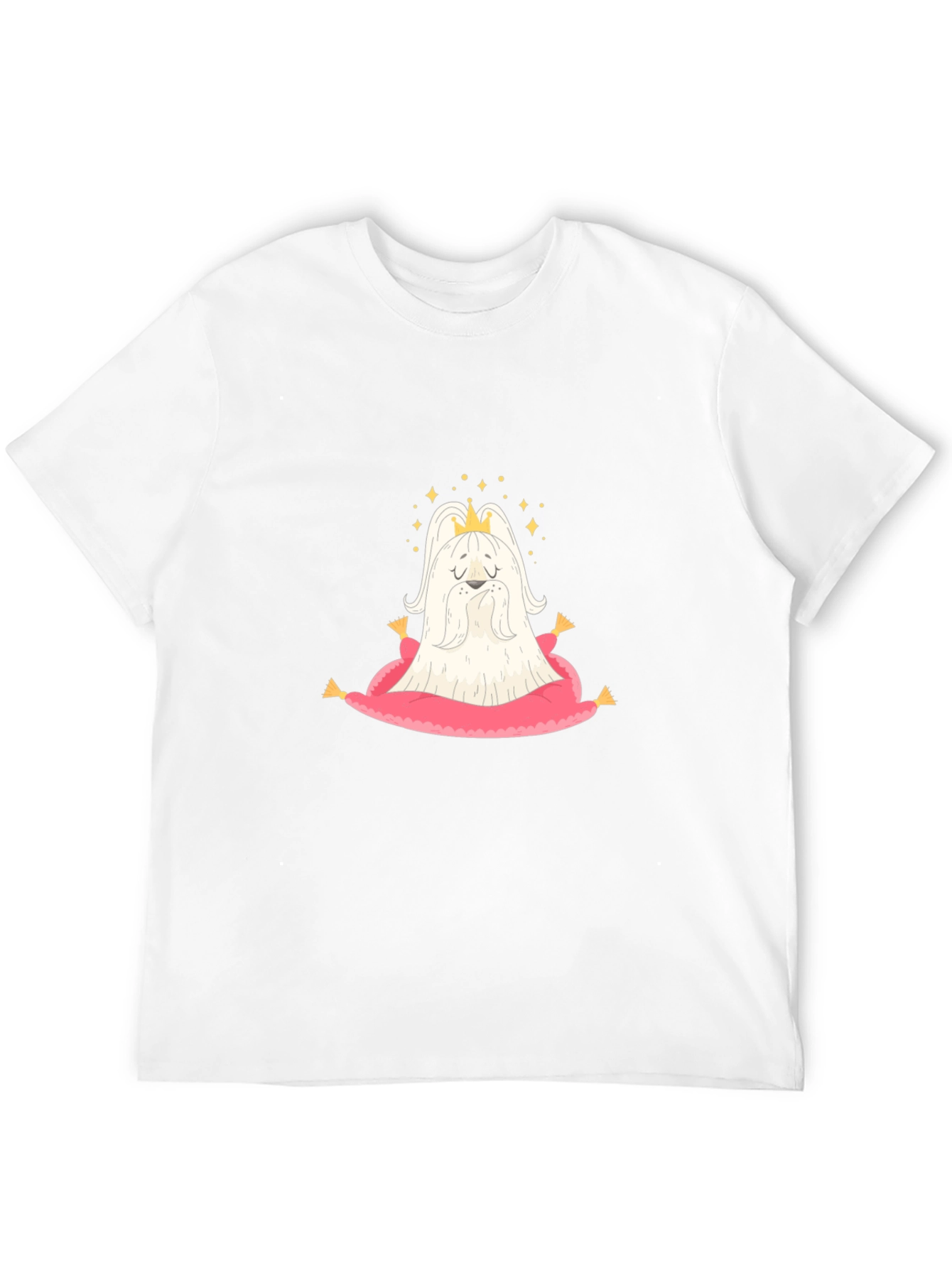 King Dog T-Shirt - Cute Cartoon Tee