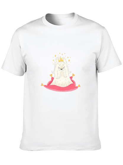King Dog T-Shirt - Cute Cartoon Tee