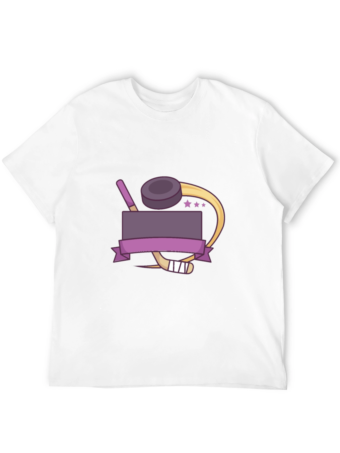 Hockey Graphic T-Shirt - Cool Puck Design