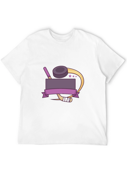 Hockey Graphic T-Shirt - Cool Puck Design