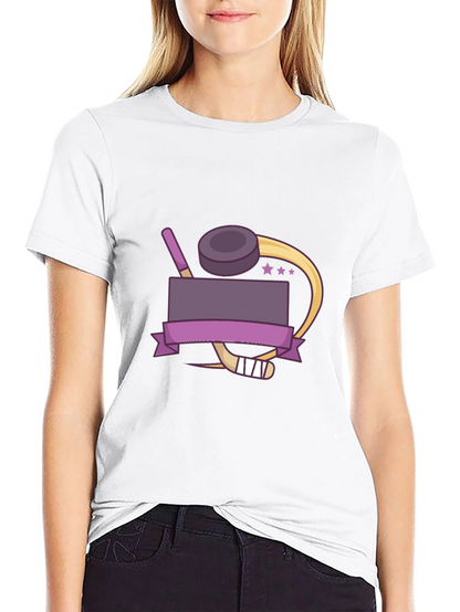 Hockey Graphic T-Shirt - Cool Puck Design