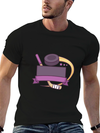Hockey Graphic T-Shirt - Cool Puck Design