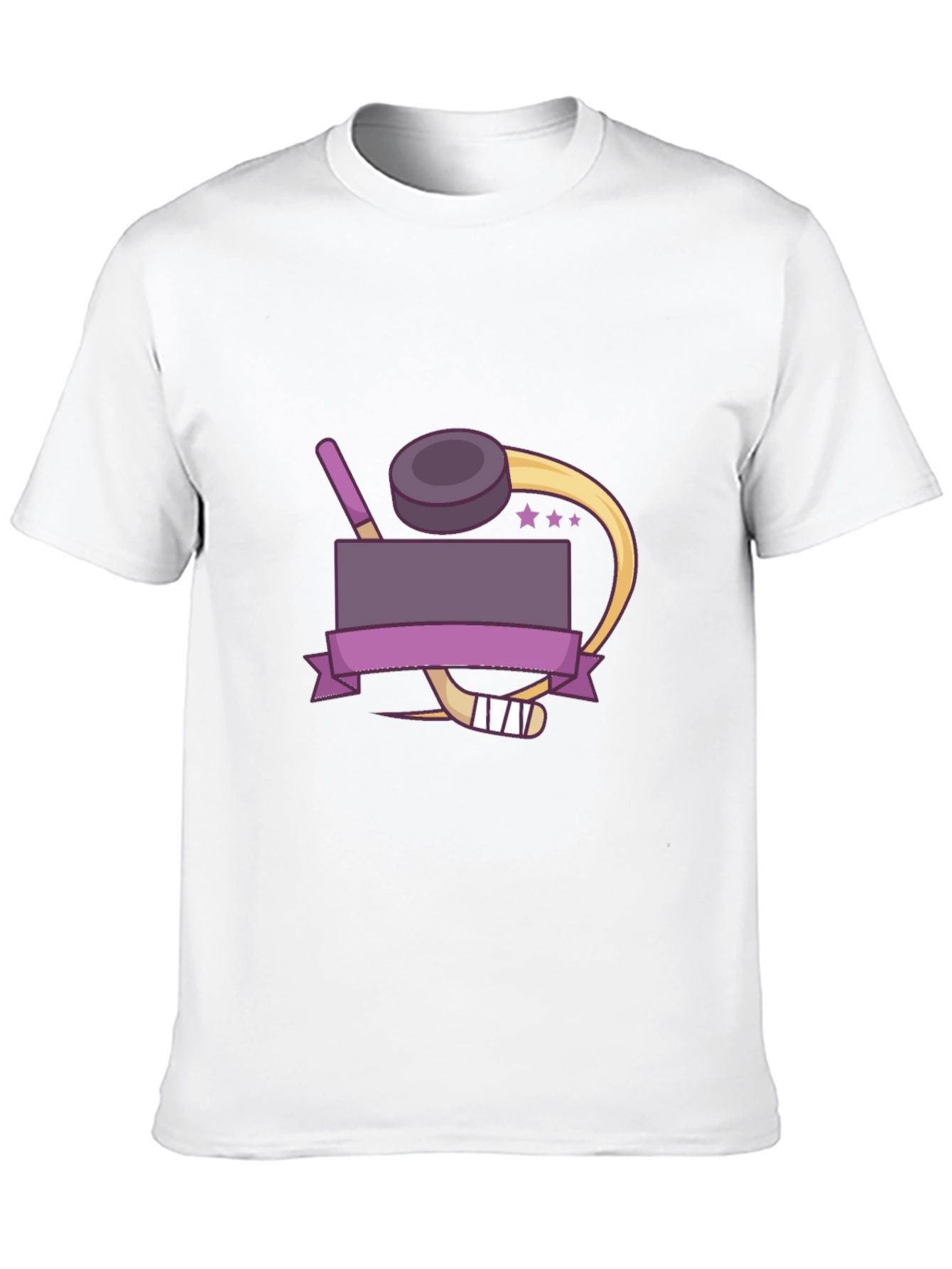 Hockey Graphic T-Shirt - Cool Puck Design