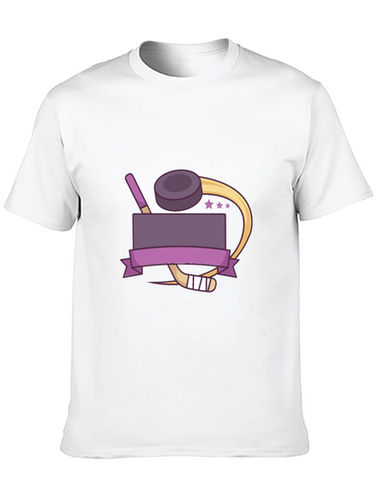 Hockey Graphic T-Shirt - Cool Puck Design