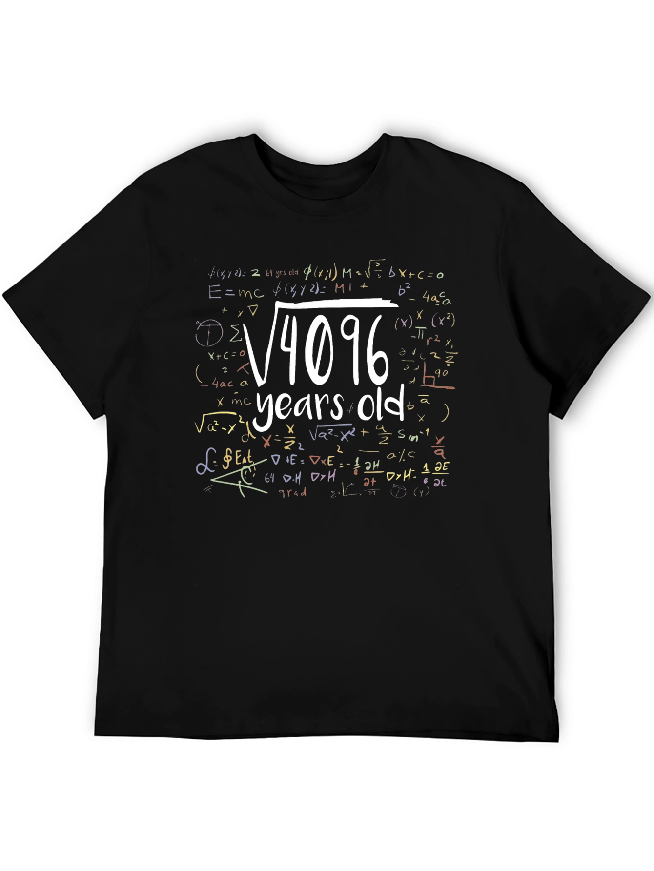 Math Formula Years Old Graphic T-Shirt