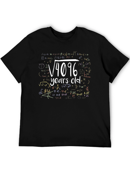 Math Formula Years Old Graphic T-Shirt