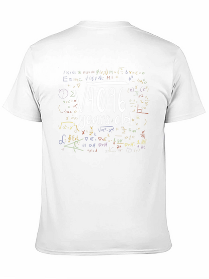 Math Formula Years Old Graphic T-Shirt