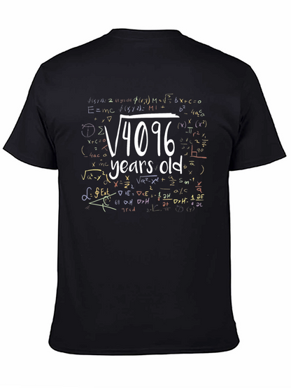 Math Formula Years Old Graphic T-Shirt