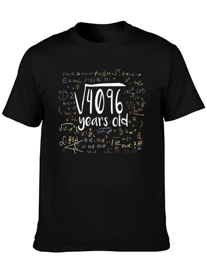 Math Formula Years Old Graphic T-Shirt