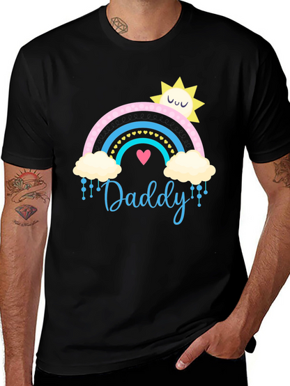 Daddy Rainbow T-Shirt - Cute Fathers Day Gift
