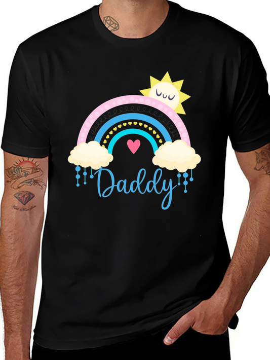 Daddy Rainbow T-Shirt - Cute Fathers Day Gift