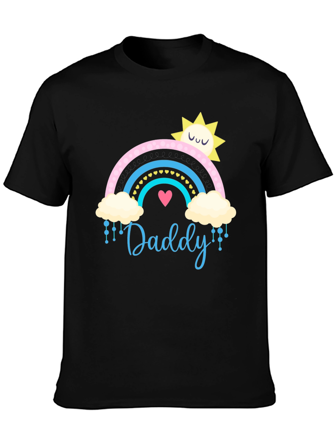 Daddy Rainbow T-Shirt - Cute Fathers Day Gift