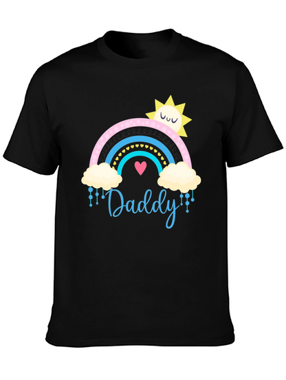 Daddy Rainbow T-Shirt - Cute Fathers Day Gift
