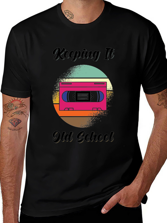 Retro Keeping It Old School Graphic Tee