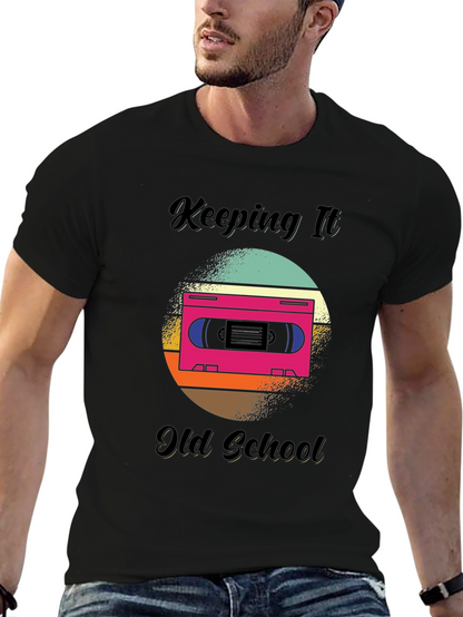Retro Keeping It Old School Graphic Tee