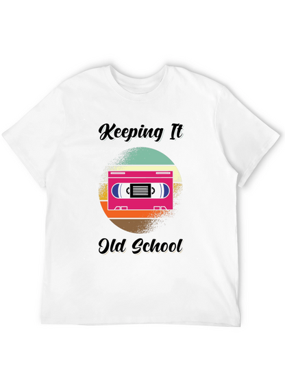 Retro Keeping It Old School Graphic Tee