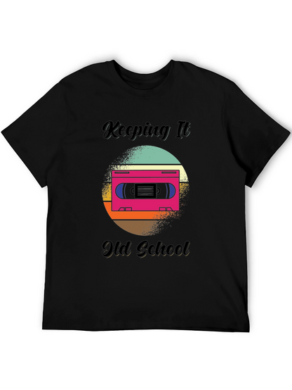 Retro Keeping It Old School Graphic Tee