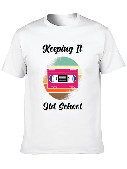 Retro Keeping It Old School Graphic Tee