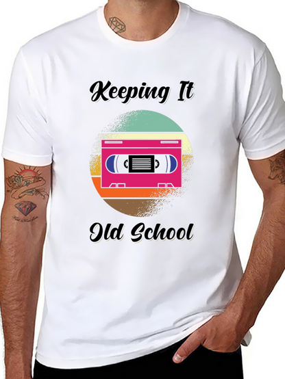 Retro Keeping It Old School Graphic Tee