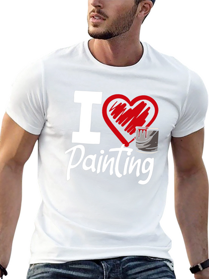 I Love Painting T-Shirt - Artist Apparel